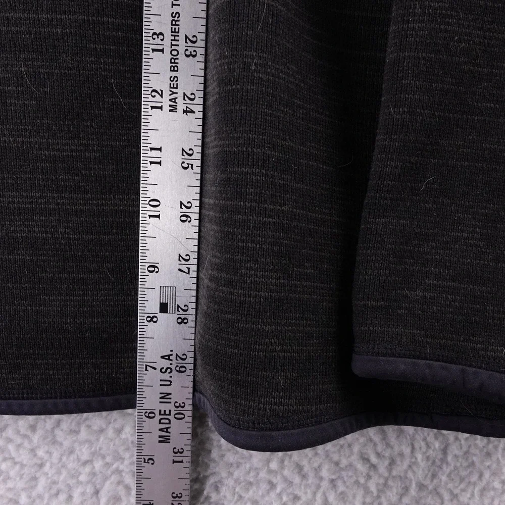 UNTUCKit Mens XXL Quarter Zip Performance Pullover Fleece Dark Gray Golf Stretch